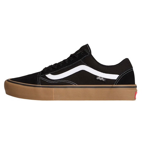 Vans Old Skool Skate Black/Gum/White [Size: US 6] [Colour: Black]