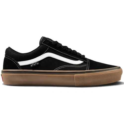 Vans Old Skool Skate Black/Gum/White [Size: US 7] [Colour: Black]