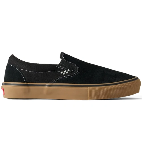 Vans Slip-On Skate Black/Gum/White [Size: US 7] [Colour: Black]