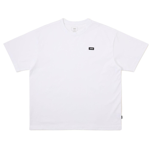 Vans Tee Small Patch Logo Oversized Fit White/Black [Size: Mens X Large] [Colour: White]