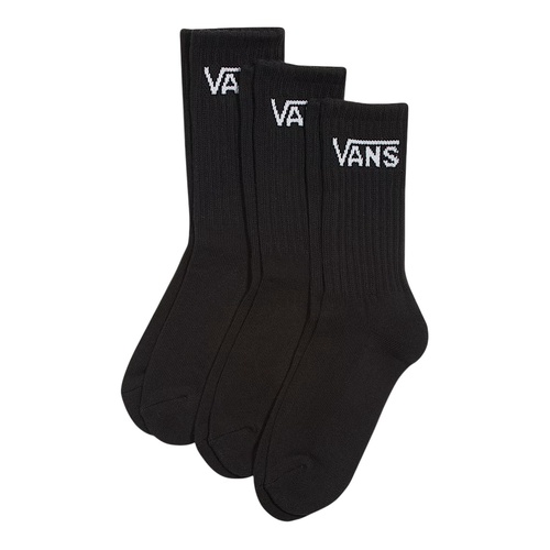 Vans Youth Socks Classic Crew 3pk Black US 13.5K - US 3