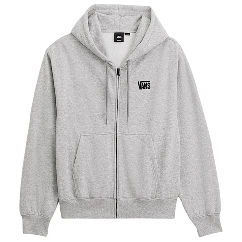 Vans Jumper Stretch Logo Zip Hood Cement Heather