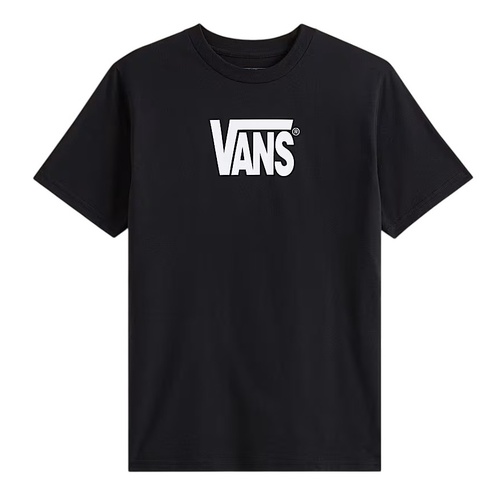 Vans Youth Tee Stretch Logo Black [Size: Youth 10] [Colour: Black]