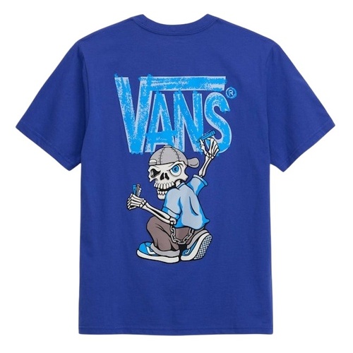Vans Youth Tee Lil Reggie Mischeif Royal Cobalt [Size: Youth 10] [Colour: Blue]