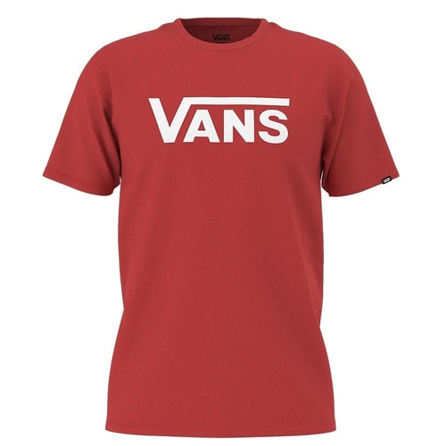 Vans Youth Tee Classic Molten Lava Red [Size: Youth 10]