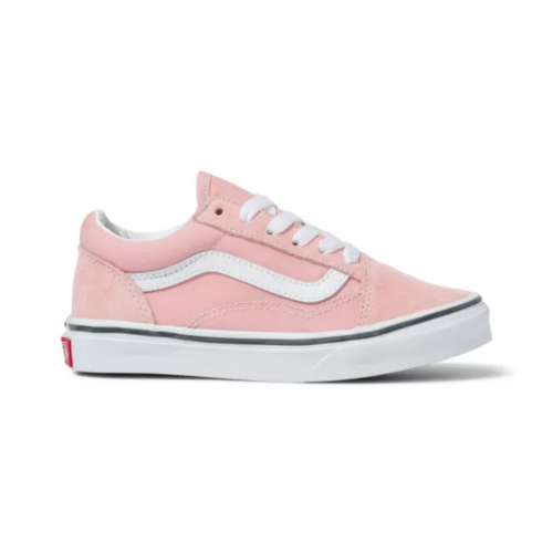 Vans Youth Old Skool Powder Pink/True White [Size: US 11K]