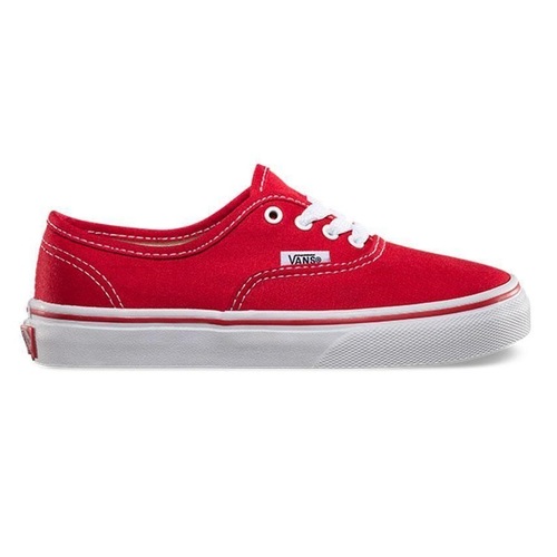 Vans Youth Authentic Red/True White [Size: US 13K]