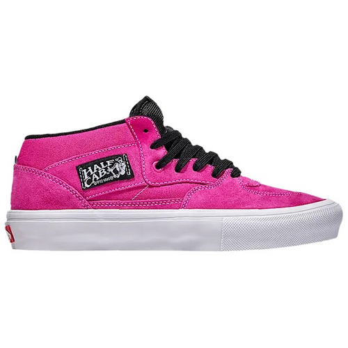 Vans Skate Half Cab Pop Hot Pink/White [Size: US 6] [Colour: Pink]