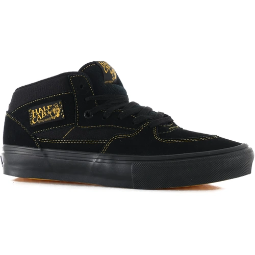 Vans Skate Half Cab Black/Mustard [Size: US 9] [Colour: Black]