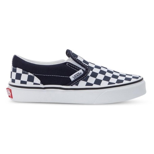 Vans Youth Classic Slip On Checkerboard Parisian Night/True White Vans Youth Classic Slip On Checkerboard Parisian Night/True White