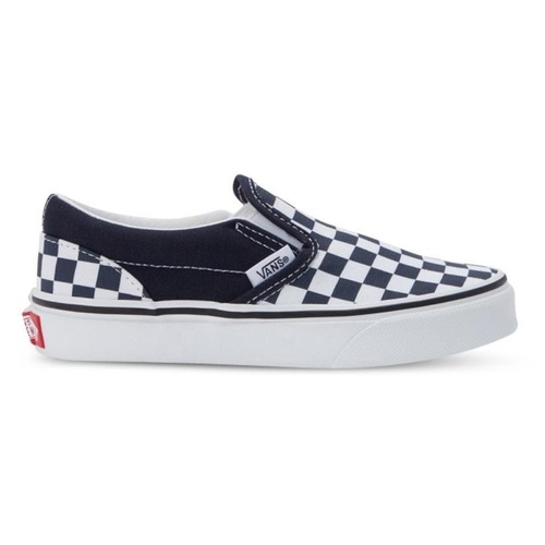 Vans Youth Classic Slip On Checkerboard Parisian Night/True White [Size: US 13K]