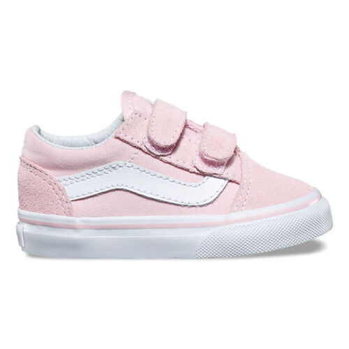 Vans Youth Old Skool Velcro Chalk Pink [Size: US 5K]