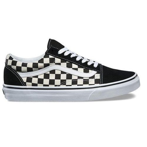 Vans Old Skool Primary Check Black/White [Size: Mens US 8 / UK 7]