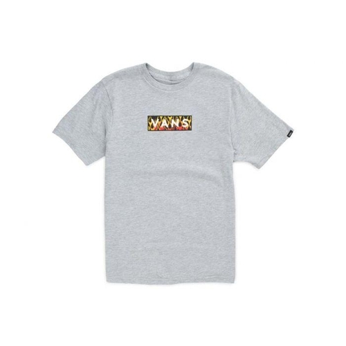 Vans Youth Tee Easy Box Fill Athletic Heather [Size: Youth 10/Small]