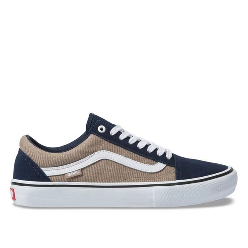 Vans Old Skool Pro Twill Dress Blues/Portabella [Size: Mens US 9 / UK 8]