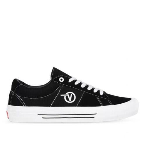 Vans Saddle Sid Pro Black/White [Size: Mens US 8 / UK 7]