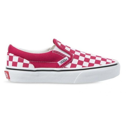 Vans Youth Classic Slip On Checkerboard Cerise/True White [Size: US 13K]