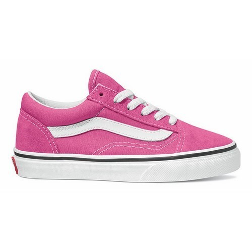 Vans Youth Old Skool Fuchsia/True White [Size: US 11K]
