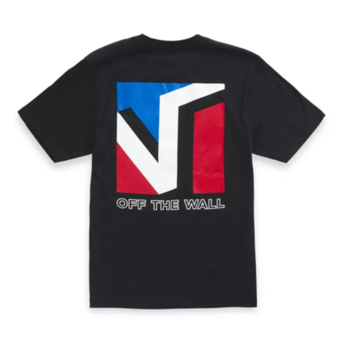 Vans Youth Tee Dimension Black [Size: Youth 10/Small]