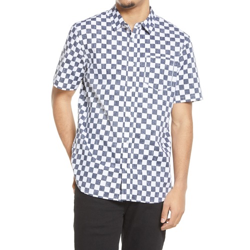 Vans Shirt Cypress Checker [Size: Mens Medium]
