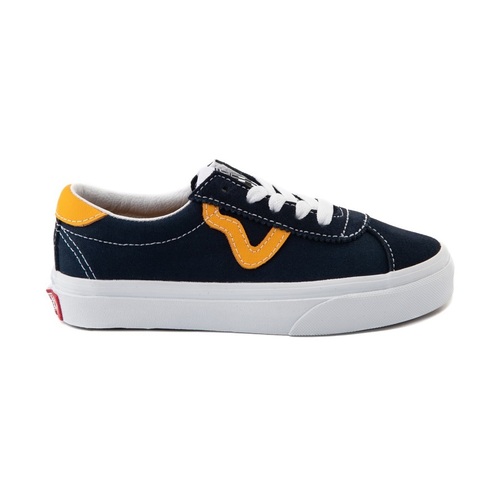 Vans Youth Sport Dress Blue/Saffron [Size: US 1]