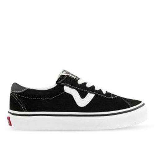 Vans Youth Sport Black/True White [Size: Youth 1]