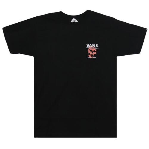 Vans Tee Fenced In Black [Size: Mens Small]