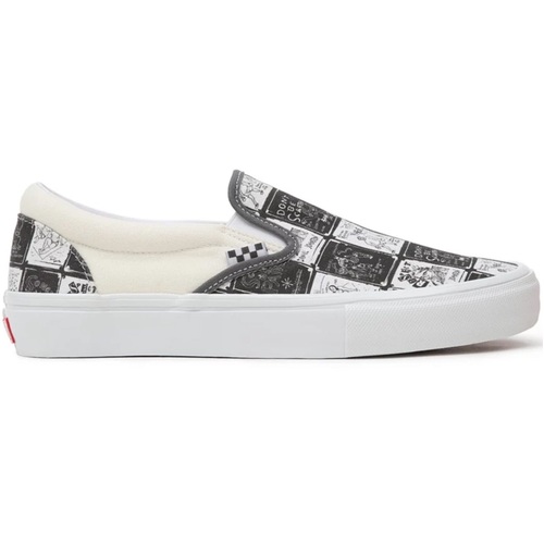 Vans Slip-On Skate Daniel Johnston Raven [Size: Mens US 8 / UK 7]