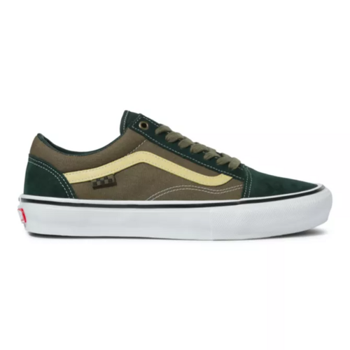 Green and deals gold vans
