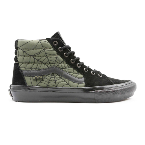 Vans Skate Sk8-Hi Ben Kadow Web Black/Green [Size: Mens US 9 / UK 8]