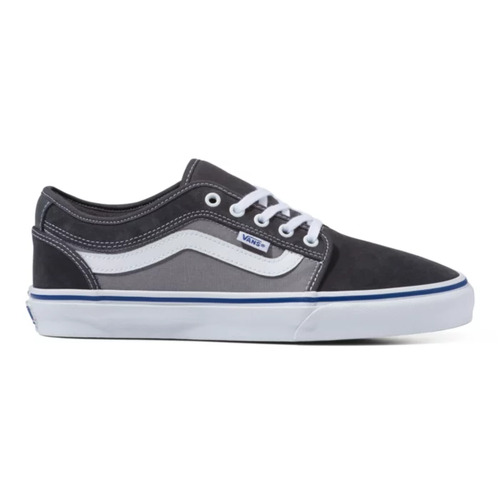 Vans Chukka Low Sidestripe Asphalt/Blue [Size: Mens US 4 / UK 3]
