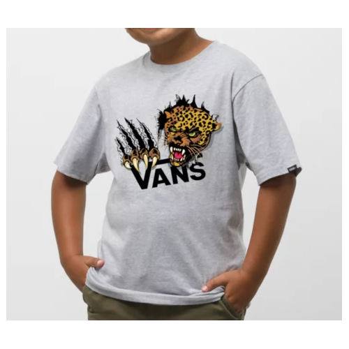 Vans Youth Tee Jaguar Athletic Heather [Size: Youth 10/Small]
