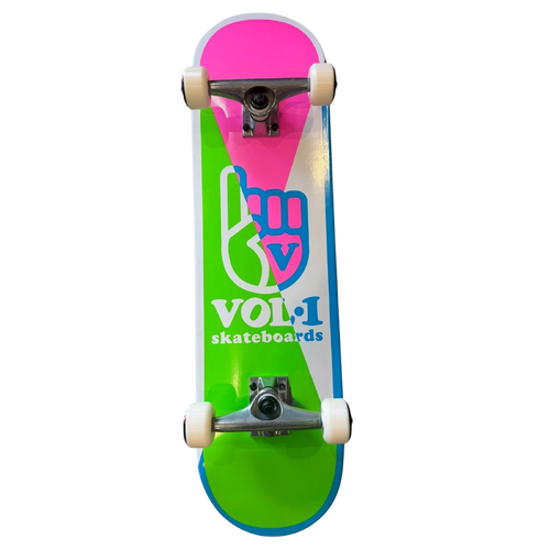 Volume 1 Complete Frames Green/Pink (Element Wheels/Trucks/Bearings) 8.125 Inch Width