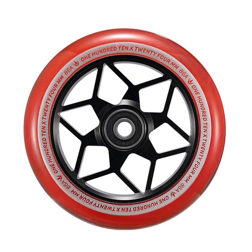Envy Scooter Wheel Diamond Smoke Red 110mm