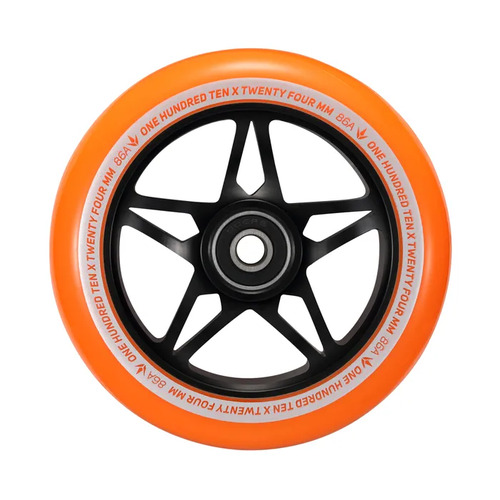 Envy S3 Black/Orange 110mm Scooter Wheel