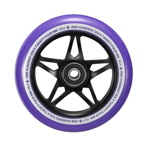 Envy S3 Black/Purple 110mm Scooter Wheel
