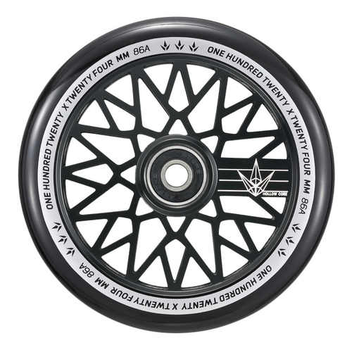 Envy Scooter Wheel Hollowcore Diamond Black/Black 120mm (Single)