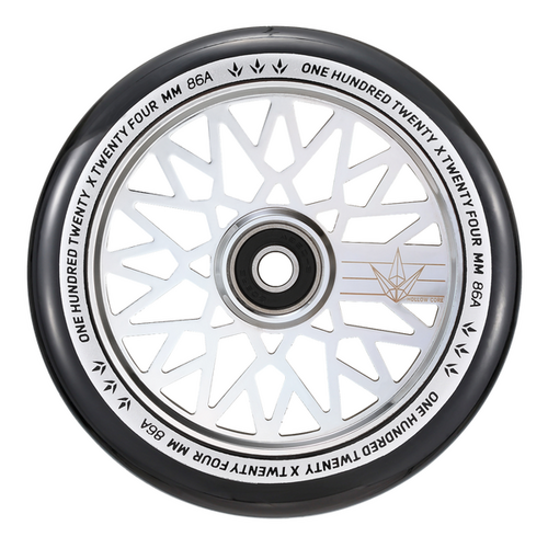 Envy Scooter Wheel Hollowcore Diamond Chrome/Black 120mm (Single)