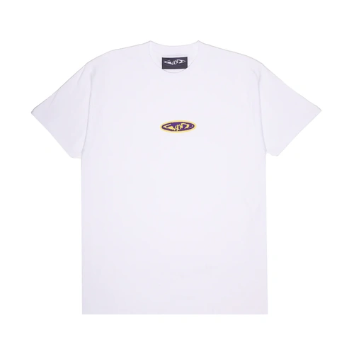 WKND Tee Fishbone Chenille Patch White [Size: Mens Medium] [Colour: White]