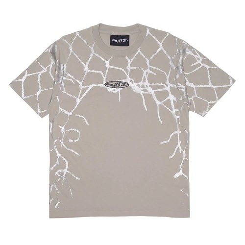 WKND Tee Fishbone Emblem Mist [Size: Mens Large] [Colour: Brown]