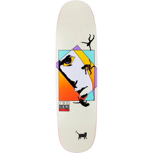 Welcome Deck Miller Face On Catblood 2.0 Bone 8.75 Inch Width