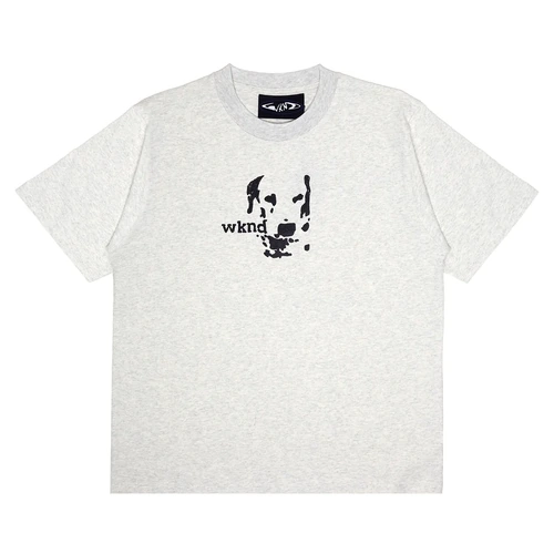 WKND Tee Louie Light Heather Grey