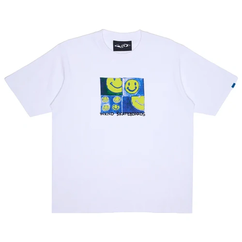 WKND Tee Smirley White [Size: Mens Medium] [Colour: White]