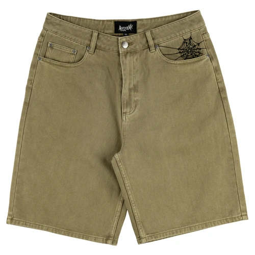 Welcome Shorts Baggy Denim Chasm Cedar [Size: 28 inch Waist] [Colour: Brown]