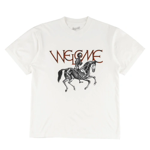 Welcome Tee Equus White [Size: Mens Large] [Colour: White]