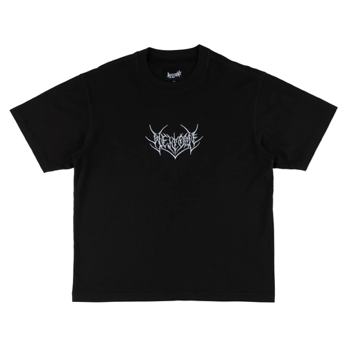 Welcome Tee Splinter Knit Black [Size: Mens Large] [Colour: Black]