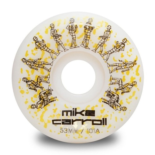 Wayward Wheels USA Made Mike Carroll Stone Age 101a 53mm