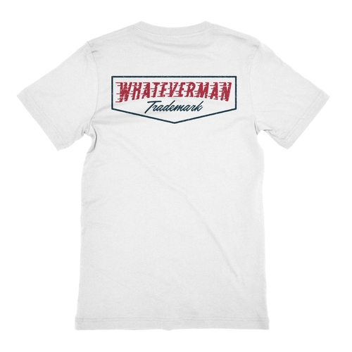 Whateverman Tee Speedway White [Size: Mens Small]
