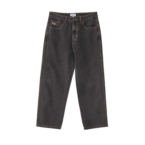 XLARGE Pants Bull Denim 91 Washed Black [Size: 28 inch Waist] [Colour: Black]