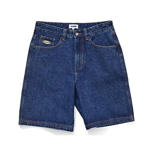 XLARGE Shorts Bull Denim 91 Blue Denim [Size: 28 inch Waist]
